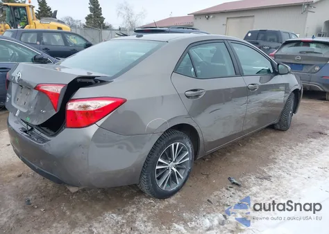 2017 Toyota Corolla Le z USA, uszkodzony, nr VIN 2T1BURHE7HC800510